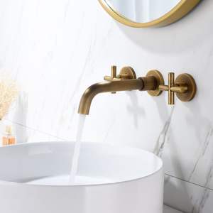 Robinet de lavabo mural pour salle de bain – Catégorie Robinets de lavabo - Product Image 4