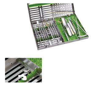 Kit de Instrumentos Quirúrgicos Dentales Manuales de Acero de Alta Calidad, Juego de 13/18/26 Piezas, Empuñadura Personalizada, GS-DF-0010, 3 Años de Garantía - Product Image 1