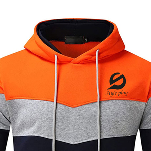 ชุดวอร์มลำลองผู้ชายแบบใหม่ สีพื้น ชุดสองชิ้น ระบายอากาศได้ดี ไซส์ใหญ่ ชุดวอร์มสำหรับฤดูหนาว - Product Image 5