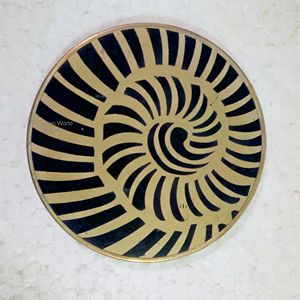 ชุดที่รองแก้วไม้สีทอง MDF พรีเมี่ยมทำด้วยมือเสื่อและแผ่นไม้สไตล์การออกแบบที่เป็นเอกลักษณ์ - Product Image 1