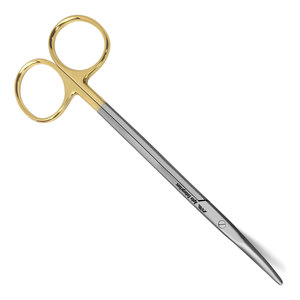 กรรไกรผ่าตัดทังสเตนคาร์ไบด์ Metzenbaum Tanser ขนาด 9 นิ้ว แบบโค้ง คุณภาพพรีเมียม สำหรับการผ่าตัดและดูแลทางทันตกรรม - Product Image 4
