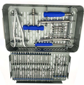 Kit d'Extraction de Vis Orthopédiques de Qualité Supérieure, 53 Pièces, pour Vis Cassées, en Acier Inoxydable, Manuel - Product Image 4