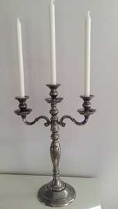 Metal Crafts Vintage <b>Candelabra</b> 3 Arms Customizable Designs Metal Candle Holder For Home Decoration Table Display Items - Product Image 2