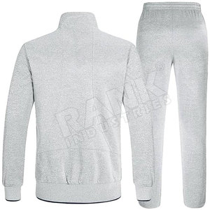 Conjunto deportivo ligero para hombre, traje para correr al aire libre, conjunto deportivo con cremallera para hombre, conjunto para trotar, ropa deportiva para fitness. - Product Image 2