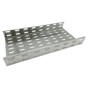 Bandeja Portacables de Acero Inoxidable Multiperforada, Resistente al Fuego, para Uso en Construcción, con Capacidad para 60 Piezas - Product Image 6