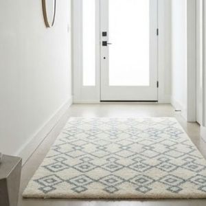 Best Selling Geometric Pattern Area <b>Rug</b> Rectangle Modern Style Tufted Polyester Non-Slip Rubber Backing Living Room Use - Product Image 6