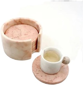Top Demanded Hand Painted <b>Marble</b> Inlay <b>Dinnerware</b> <b>Set</b> Luxury Eco Friendly - Product Image 3