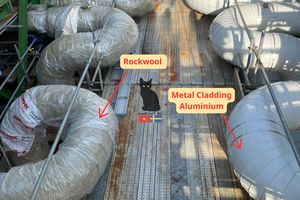 ฉนวนกันความร้อน Lana De Vidrio RockWool สำหรับงานอุตสาหกรรม ฉนวนใยแก้วสำหรับหลังคา ฉนวนกันความร้อน ตัวอย่างฟรี - Product Image 5