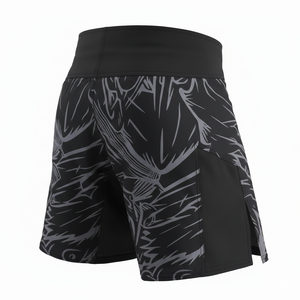 Pantalones Cortos de Muay Thai Unisex con Logotipo Frontal, Ligeros y Transpirables para Entrenamiento de Artes Marciales - Product Image 2