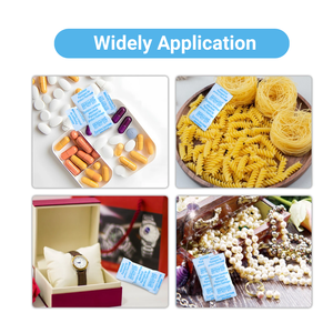 ซิลิกาเจล 1 กรัม สารดูดความชื้นเกรดอาหาร ปลอดสารพิษ ดูดซับความชื้น ป้องกันเชื้อรา ป้องกันความเสียหายจากความชื้น สำหรับพลาสติก อุปกรณ์อิเล็กทรอนิกส์ - Product Image 5