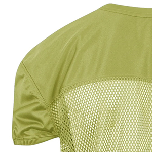 Maillot de football unisexe antibactérien pour les matchs, résistant au rétrécissement, col en V, coupe ajustée, par Maven Togs - Product Image 4