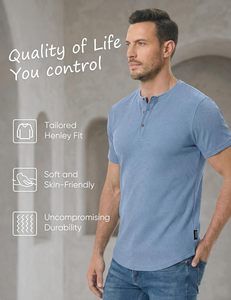 Camiseta Personalizada para Hombre, Tejido de Punto de Alta Calidad de 200g, Cuello Redondo, Manga Corta, Casual, Ecológica y Transpirable - Product Image 5