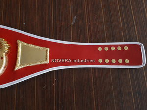 Personalized Boxing Event Championship Belt Custom <b>Name</b> Metal <b>Plate</b> Leather Strap Sports Winner Award Trophy for Competitions - Product Image 6