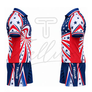 Camiseta de rugby personalizada 100% poliéster transpirable para hombre, uniforme de rugby para adultos para deportes - Product Image 3