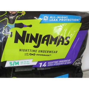 Ropa Interior Nocturna Premium Pampers Ninjamas para Niños con Absorbencia Superior y Protección Contra Fugas Durante la Noche - Product Image 2