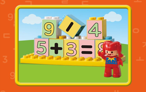 OXFORD Plastic Toddler Letters & Numbers Train Building <b>Block</b> Set Construction Toy for Ages 2-4 Years Learning Made in Korea - Product Image 4