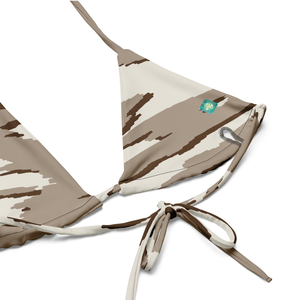 Commando Camo <b>Bikini</b> Customized Women's OEM Backless Two-Piece <b>Bikini</b> Swimsuit - Product Image 2