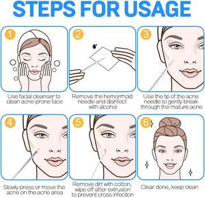 Extractor de Puntos Negros y Espinillas 2 en 1 Profesional UBI con Limpiador de Poros para Eliminar Comedones de la Cara y la Nariz - Product Image 4