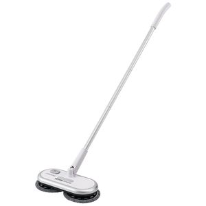 Mocio elettrico Cordless da 70 minuti potente batteria doppia testine Mop 4 pastiglie in microfibra 2 tappetini Scrubber da pavimento per - Product Image 1