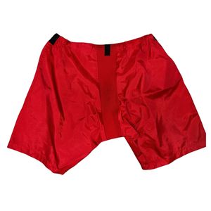 Short de sport sublimé personnalisé à faible MOQ, respirant, 100 % polyester, pour l'entraînement au hockey sur glace, avec taille élastique extensible - Product Image 2