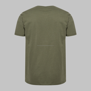Fabricante de camisas OEM, venta al por mayor, camisetas de algodón 100% de alta calidad personalizadas para hombres, camisetas de gran tamaño - Product Image 5