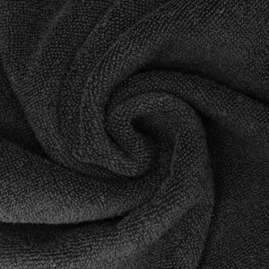 Gray Cotton <b>Bath</b> <b>Towel</b> <b>Set</b> 4 Piece Hand <b>Towel</b> <b>Set</b> Quick Dry Eco-Friendly Organic Kitchen Tea <b>Towels</b> Sports Pattern Rectangle - Product Image 5