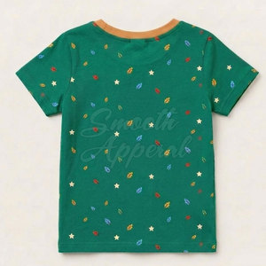 เสื้อยืดเด็กสุดเท่ ผ้าฝ้ายฟลีซ 100% ระบายอากาศได้ดี น้ำหนักเบา สวมใส่สบาย เหมาะสำหรับใช้ในชีวิตประจำวัน ท่องเที่ยว และวันหยุดสุดสัปดาห์ - Product Image 2