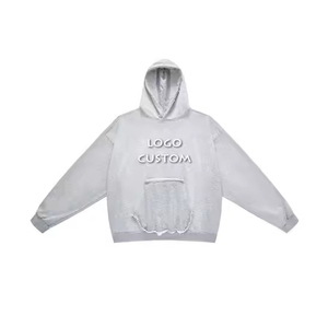 High Quality Custom Logo DTG Printed Oversized Hoodie Heavyweight Fleece Winter Streetwear Manufactured Wholesale for Men - Product Image 1
