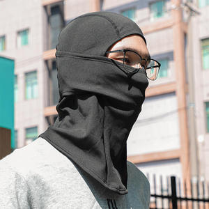 Masque facial respirant noir pour hommes et femmes, balaclava, masque de ski d'hiver, bonnet de cyclisme, balaclava de moto - Product Image 5