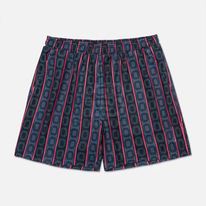 Pantalones Cortos Casuales de Calle para Hombre, de Malla de Poliéster/Algodón, de Corte Holgado, con Cremallera en la Cintura Media, de Secado Rápido, Personalizados, Lisos, Venta al por Mayor - Product Image 1