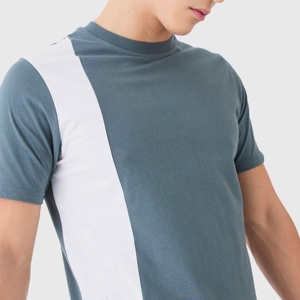 ชุดเสื้อยืดคอกลมและกางเกงขาสั้นผู้ชาย OARH INT INDUSTRY MAS-1633 ลายบล็อกสี ระบายอากาศได้ดี ผลิตจากผ้าโพลีเอสเตอร์ 100% พิมพ์ลายดิจิทัล - Product Image 6