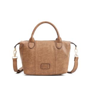 Sac à bandoulière/sac à main pour femme en cuir synthétique durable, grande capacité, style vintage, avec fermeture magnétique, idéal pour le commerce de gros - Product Image 1