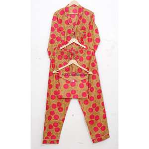 Nuevo Diseño, 100% Algodón Puro, Ropa de Dormir para Mujer, Conjunto de Pijamas Suaves, Proveedores de Fábrica, Ropa de Dormir Femenina - Product Image 5