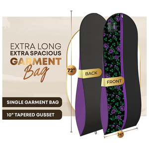 Bolsa Impermeable para Ropa con Ventana Transparente y Cierre Resistente para Viajes y Protección de Prendas - Product Image 5