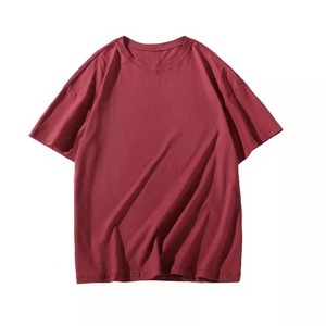 เสื้อยืดคอตตอน 100% ทรงโอเวอร์ไซส์ สวมใส่สบายสำหรับผู้ชาย เนื้อผ้านุ่มพิเศษ ไซส์ใหญ่ 250 กรัม ระบายอากาศได้ดี แขนสั้น เสื้อยืดเปล่า - Product Image 3