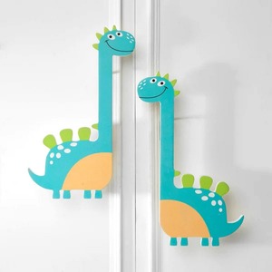 Wood <b>Kids</b> Drawer Handle Dinosaur Shape Cabinet Modern Style Dresser Pulls High Quality Decorative <b>Wooden</b> Furniture Handles - Product Image 5