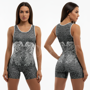 Ropa Deportiva para Exteriores, Singlet de Lucha Libre con Logotipo Personalizado, Compresión, Diseño Sublimado Personalizado, Trajes de Lucha Transpirables - Product Image 3