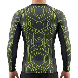 Quick Dry Rash Guard <b>for</b> <b>Men</b> Long Sleeve <b>Compression</b> Fit Breathable Stretch <b>Shirt</b> <b>for</b> Swimming Surfing and Fitness - Product Image 5