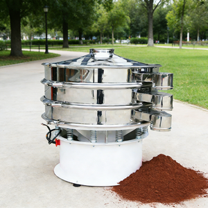 מכונת סינון רוטטיבית רוטטת מפלדת אל-חלד של Source Factory לסינון שמן דקלים, תבלינים ואבקת קקאו - Product Image 3