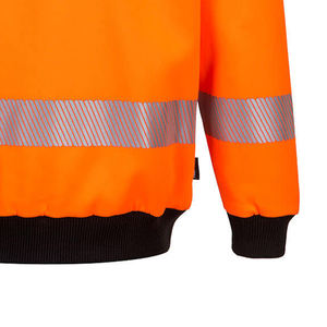 Sudadera de Seguridad Transpirable de Alta Visibilidad para Hombre, Ropa de Trabajo de Invierno de Alta Visibilidad, Reflectante - Product Image 4