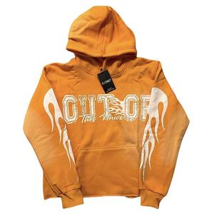 Unisex Acid Wash Jogger y Sudadera con capucha Retro Personalizado Oversized Plain Chándal Color sólido Sudaderas con capucha y Joggers para el invierno - Product Image 1