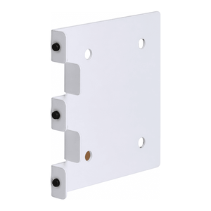 Brady Extra <b>Bracket</b> for BradyGlo Sign <b>White</b> Indoor and Outdoor Mounting Sign Holder - Product Image 3