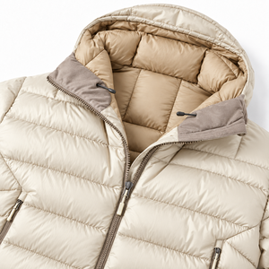 Veste matelassée à capuche pour homme avec logo personnalisé, manteau d'hiver chaud, poches zippées, rembourrée, décontractée, streetwear, vêtements d'hiver chauds - Product Image 4