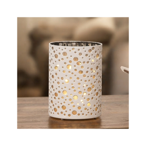 Porte-bougie décoratif en métal rose personnalisé, nouvelle arrivée, pour mariage, maison, table à manger. - Product Image 6
