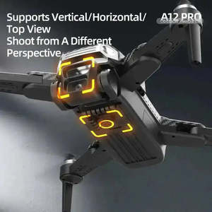 A12 Pro <b>Mini</b> 4K Dual <b>Camera</b> Quadcopter Foldable Brushless Optical Flow Obstacle Avoidance <b>Drone</b> for Professional Use - Product Image 5