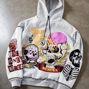 Sudadera con Capucha de Nueva Colección 2026, Logotipo Personalizado, Alta Calidad, Talla Grande, Felpa Francesa, 100% Algodón, Lavado Vintage, para Hombre, Personalizable - Product Image 4