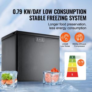 Congelatore orizzontale compatto da 153 L (5,4 Cu.ft) con 2 cestelli rimovibili, apertura superiore, a batteria, autoportante - Product Image 2