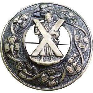 piper plaid brooch Customized Masonic Symbol <b>Metal</b> Badge Round <b>Pin</b> On Nickel-Free Die Casting Classical Style Promotion Badges - Product Image 3