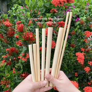 Venta al por mayor de pajitas de bambú: opción ecológica, reutilizable y sostenible para cafetería, bar, hogar - Product Image 1