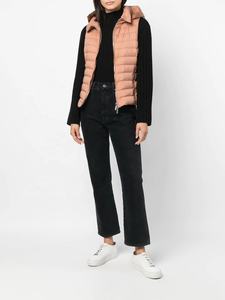 Wholesale <b>Women's</b> Fashion <b>Vest</b> Jacket New Design Plus Size Stand Collar Sleeveless Puffer <b>Winter</b> Outer Cotton Filled - Product Image 4